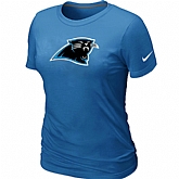 Carolina Panthers L.blue Women's Logo T-Shirt,baseball caps,new era cap wholesale,wholesale hats