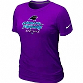 Carolina Panthers Purple Women's Critical Victory T-Shirt,baseball caps,new era cap wholesale,wholesale hats