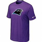 Carolina Panthers Sideline Legend Authentic Logo T-Shirt Purple,baseball caps,new era cap wholesale,wholesale hats