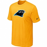 Carolina Panthers Sideline Legend Authentic Logo T-Shirt Yellow,baseball caps,new era cap wholesale,wholesale hats
