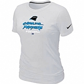 Carolina Panthers White Women's Critical Victory T-Shirt,baseball caps,new era cap wholesale,wholesale hats