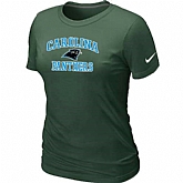 Carolina Panthers Women's Heart & Soul D.Green T-Shirt,baseball caps,new era cap wholesale,wholesale hats