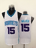 Charlotte Hornets #15 Walker White Throwback Swingman Jerseys,baseball caps,new era cap wholesale,wholesale hats