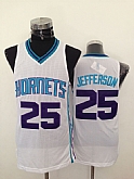 Charlotte Hornets #25 Jefferson White Throwback Swingman Jerseys,baseball caps,new era cap wholesale,wholesale hats