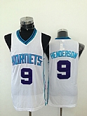 Charlotte Hornets #9 Henderson White Throwback Swingman Jerseys,baseball caps,new era cap wholesale,wholesale hats