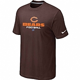 Chicago Bears Critical Victory Brown T-Shirt,baseball caps,new era cap wholesale,wholesale hats