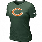 Chicago Bears D.Green Women's Logo T-Shirt,baseball caps,new era cap wholesale,wholesale hats