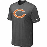 Chicago Bears Sideline Legend Authentic Logo T-Shirt Dark grey,baseball caps,new era cap wholesale,wholesale hats