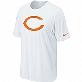 Chicago Bears Sideline Legend Authentic Logo T-Shirt White,baseball caps,new era cap wholesale,wholesale hats