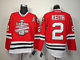 Chicago Blackhawks #2 Keith 2013 Stanley Cup Champions Red A Patch Jerseys,baseball caps,new era cap wholesale,wholesale hats