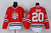 Chicago Blackhawks #20 Brandon Saad 2013 Stanley Cup Champions Red Jerseys,baseball caps,new era cap wholesale,wholesale hats