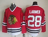 Chicago Blackhawks #28 Larmer Red CCM Throwback Jerseys,baseball caps,new era cap wholesale,wholesale hats