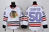 Chicago Blackhawks #50 Corey Crawford White With Purple Jerseys,baseball caps,new era cap wholesale,wholesale hats
