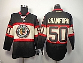 Chicago Blackhawks #50 Crawford Black Third Jerseys,baseball caps,new era cap wholesale,wholesale hats