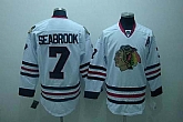 Chicago Blackhawks #7 SEABROOK White Jerseys,baseball caps,new era cap wholesale,wholesale hats
