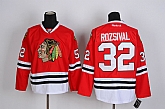 Chicago Blackhawkss #32 Michal Rozsival Red Jerseys,baseball caps,new era cap wholesale,wholesale hats