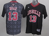 Chicago Bulls #13 Joakim Noah Revolution 30 Swingman 2014 Noche Latina Black Jerseys,baseball caps,new era cap wholesale,wholesale hats