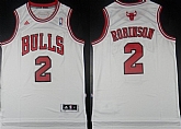 Chicago Bulls #2 Nate Robinson Revolution 30 Swingman White Jerseys,baseball caps,new era cap wholesale,wholesale hats