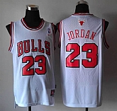 Chicago Bulls #23 Michael Jordan Swingman White Jerseys,baseball caps,new era cap wholesale,wholesale hats