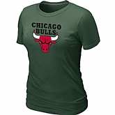 Chicago Bulls Big & Tall Primary Logo D.Green Women's T-Shirt,baseball caps,new era cap wholesale,wholesale hats