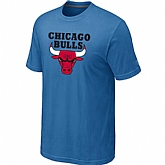 Chicago Bulls Big & Tall Primary Logo L.Blue T-Shirt,baseball caps,new era cap wholesale,wholesale hats