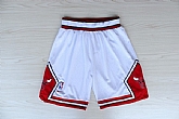 Chicago Bulls NBA Shorts White,baseball caps,new era cap wholesale,wholesale hats