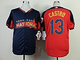 Chicago Cubs #13 Starlin Castro 2014 All Star Navy Blue Jerseys,baseball caps,new era cap wholesale,wholesale hats