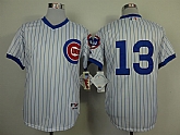 Chicago Cubs #13 Starlin Castro White Blue Pinstripe 1988 Throwback Pullover Jerseys,baseball caps,new era cap wholesale,wholesale hats