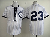 Chicago Cubs #23 Sandberg Authentic 1909 Turn The Clock White Jerseys,baseball caps,new era cap wholesale,wholesale hats