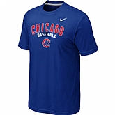 Chicago Cubs 2014 Home Practice T-Shirt - Blue,baseball caps,new era cap wholesale,wholesale hats