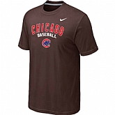 Chicago Cubs 2014 Home Practice T-Shirt - Brown,baseball caps,new era cap wholesale,wholesale hats
