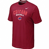 Chicago Cubs 2014 Home Practice T-Shirt - Red,baseball caps,new era cap wholesale,wholesale hats