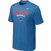 Chicago Cubs 2014 Home Practice T-Shirt - light Blue,baseball caps,new era cap wholesale,wholesale hats