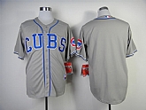 Chicago Cubs Blank 2014 Grey Jerseys,baseball caps,new era cap wholesale,wholesale hats