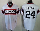 Chicago White Sox #24 Early Wynn 1983 White Pullover Throwback Jerseys,baseball caps,new era cap wholesale,wholesale hats