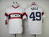 Chicago White Sox #49 Chris Sale Alternate Home Cool Base Jerseys,baseball caps,new era cap wholesale,wholesale hats