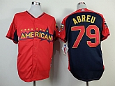 Chicago White Sox #79 Jose Abreu 2014 All Star Red Jerseys,baseball caps,new era cap wholesale,wholesale hats