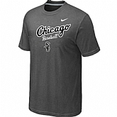 Chicago White Sox 2014 Home Practice T-Shirt - Dark Grey,baseball caps,new era cap wholesale,wholesale hats