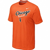 Chicago White Sox 2014 Home Practice T-Shirt - Orange,baseball caps,new era cap wholesale,wholesale hats