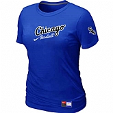 Chicago White Sox Nike Women's Blue Away Practice T-Shirt,baseball caps,new era cap wholesale,wholesale hats