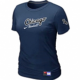 Chicago White Sox Nike Women's D.Blue Away Practice T-Shirt,baseball caps,new era cap wholesale,wholesale hats