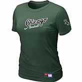 Chicago White Sox Nike Women's D.Green Away Practice T-Shirt,baseball caps,new era cap wholesale,wholesale hats