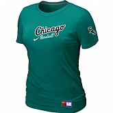 Chicago White Sox Nike Women's L.Green Away Practice T-Shirt,baseball caps,new era cap wholesale,wholesale hats