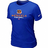 Cincinnati Bengals Blue Women's Critical Victory T-Shirt,baseball caps,new era cap wholesale,wholesale hats