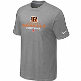 Cincinnati Bengals Critical Victory light Grey T-Shirt,baseball caps,new era cap wholesale,wholesale hats