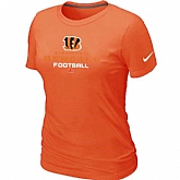 Cincinnati Bengals Orange Women's Critical Victory T-Shirt,baseball caps,new era cap wholesale,wholesale hats