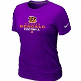 Cincinnati Bengals Purple Women's Critical Victory T-Shirt,baseball caps,new era cap wholesale,wholesale hats
