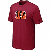 Cincinnati Bengals Sideline Legend Authentic Logo T-Shirt Red,baseball caps,new era cap wholesale,wholesale hats