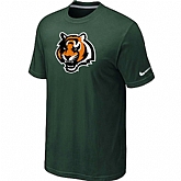 Cincinnati Bengals Tean Logo T-Shirt D.Green,baseball caps,new era cap wholesale,wholesale hats