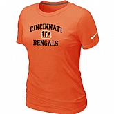 Cincinnati Bengals Women's Heart & Sou Orangel T-Shirt,baseball caps,new era cap wholesale,wholesale hats